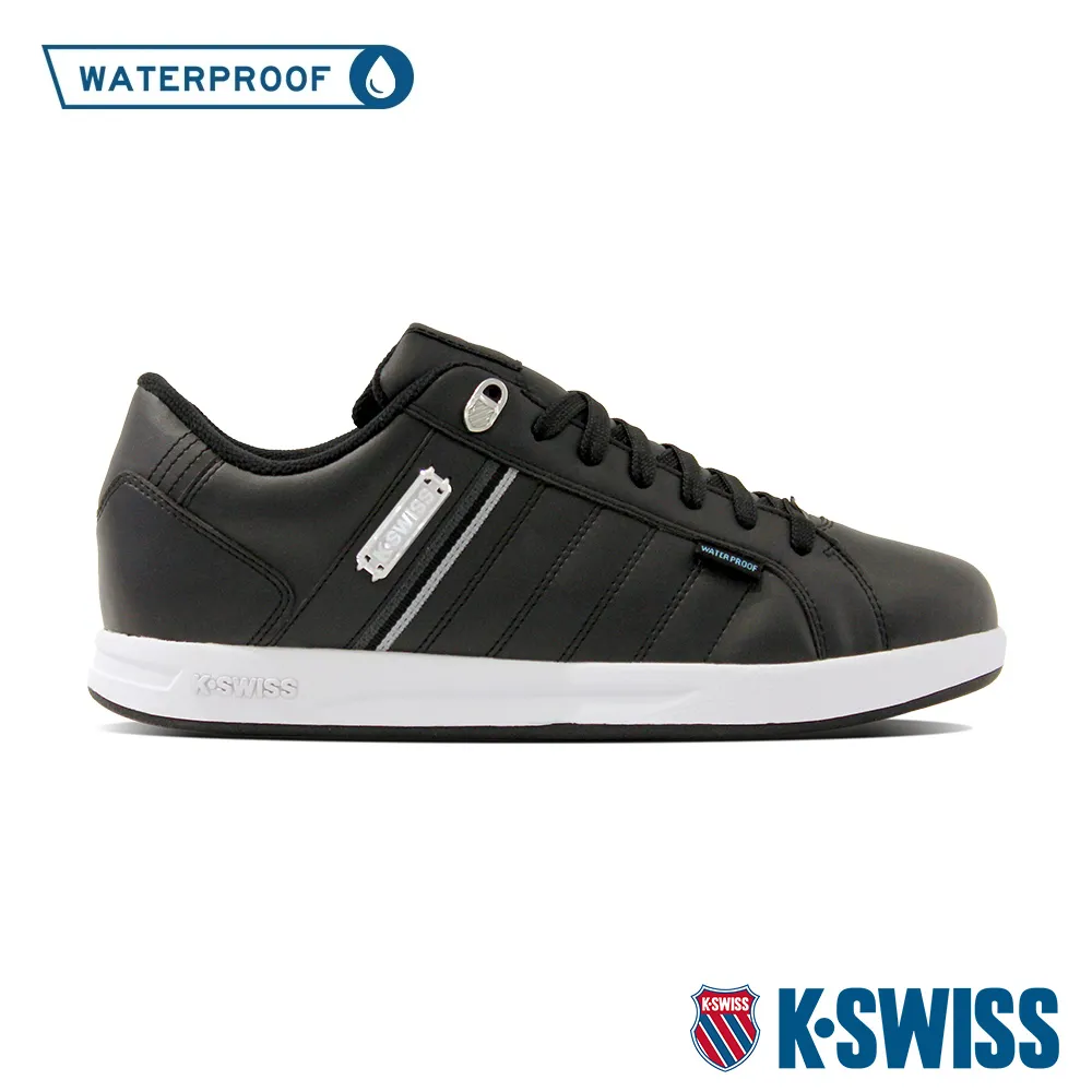 K-SWISS Lundahl WP防水運動鞋-男-黑 歷史價格詳細信息