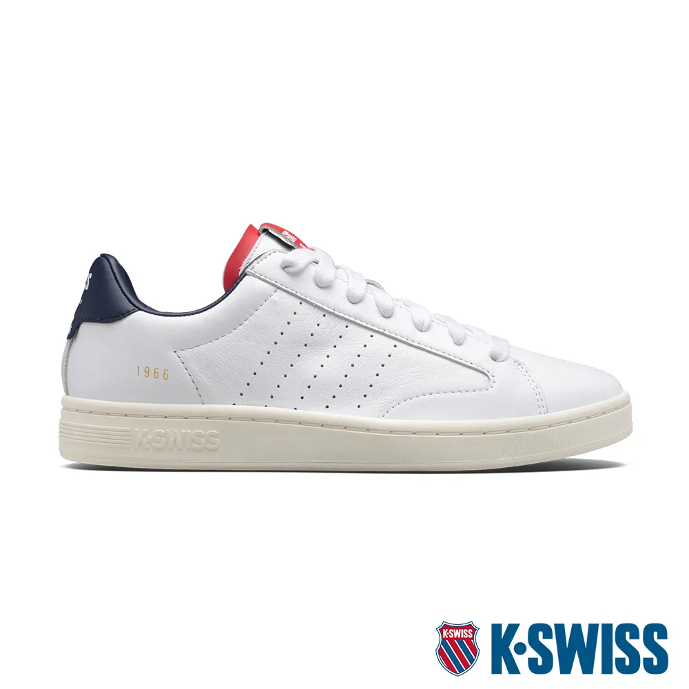 K-swiss Lozan 白紅藍 皮質 小白鞋 休閒鞋 男款 NO.B2642【新竹皇家 07263-116】 歷史價格詳細信息