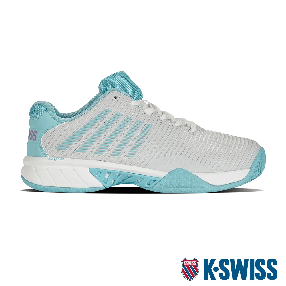 K-SWISS Hypercourt Express 2透氣輕量網球鞋-女-白/綠/粉紅 歷史價格詳細信息