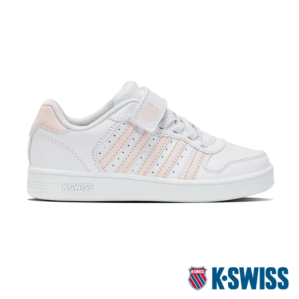 K-SWISS Court Palisades Strap時尚運動鞋-童-白/藍/紅/黃 歷史價格詳細信息