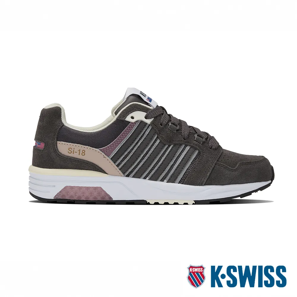 K-swiss Si-18 黑 皮質 網布 多材質混搭 休閒運動鞋 男款 NO.B3083【07920-087】 歷史價格詳細信息