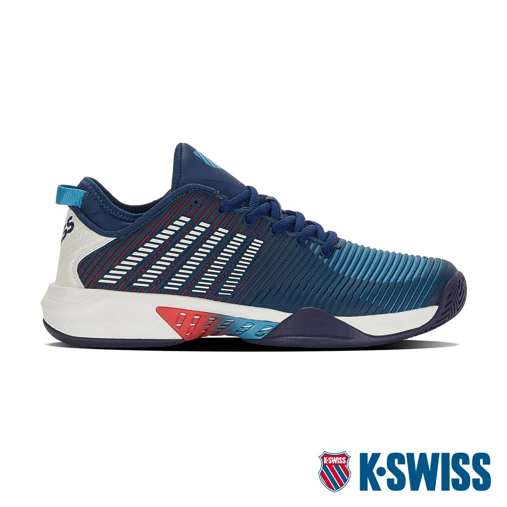 K-SWISS Hypercourt Supreme輕量進階網球鞋-男-黑/霓綠 歷史價格詳細信息