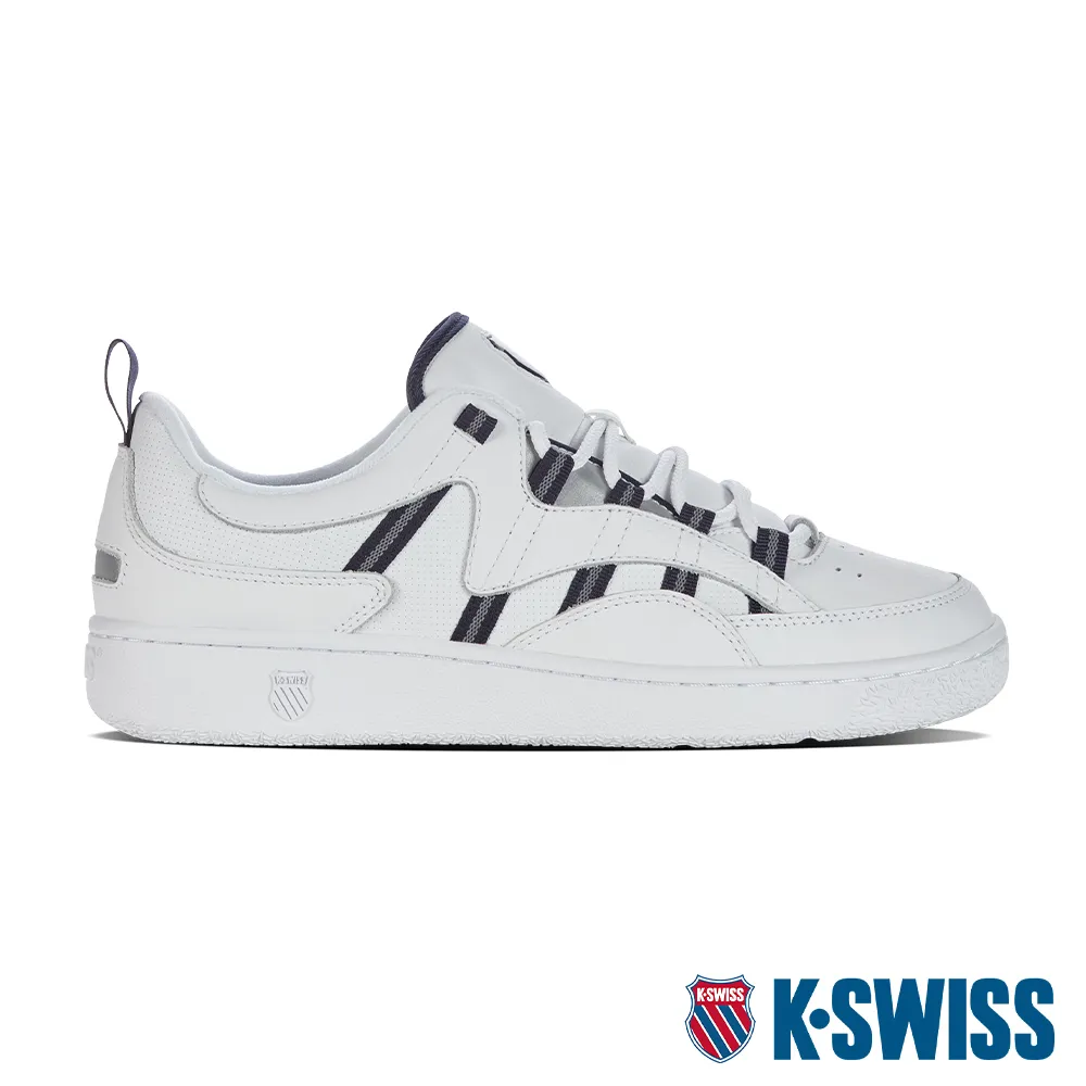 K-SWISS Slamm 99 CC時尚運動鞋-男-白/莫蘭迪藍 歷史價格詳細信息