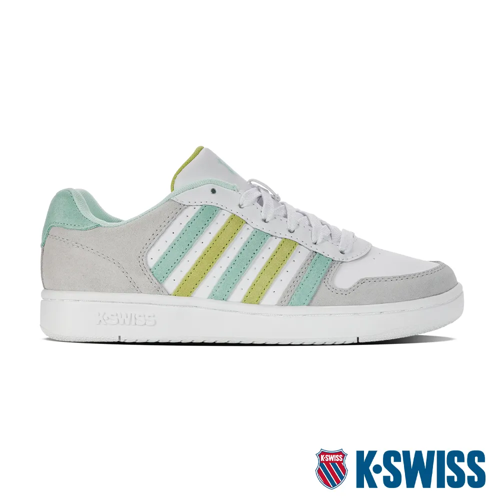 K-SWISS Court Palisades Strap時尚運動鞋-童-白/藍/紅/黃 歷史價格詳細信息