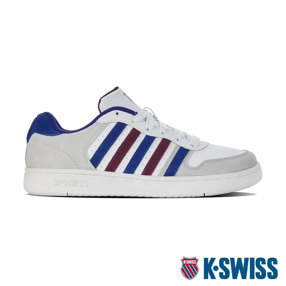 K-SWISS Court Palisades Strap時尚運動鞋-童-白/藍/紅/黃 歷史價格詳細信息