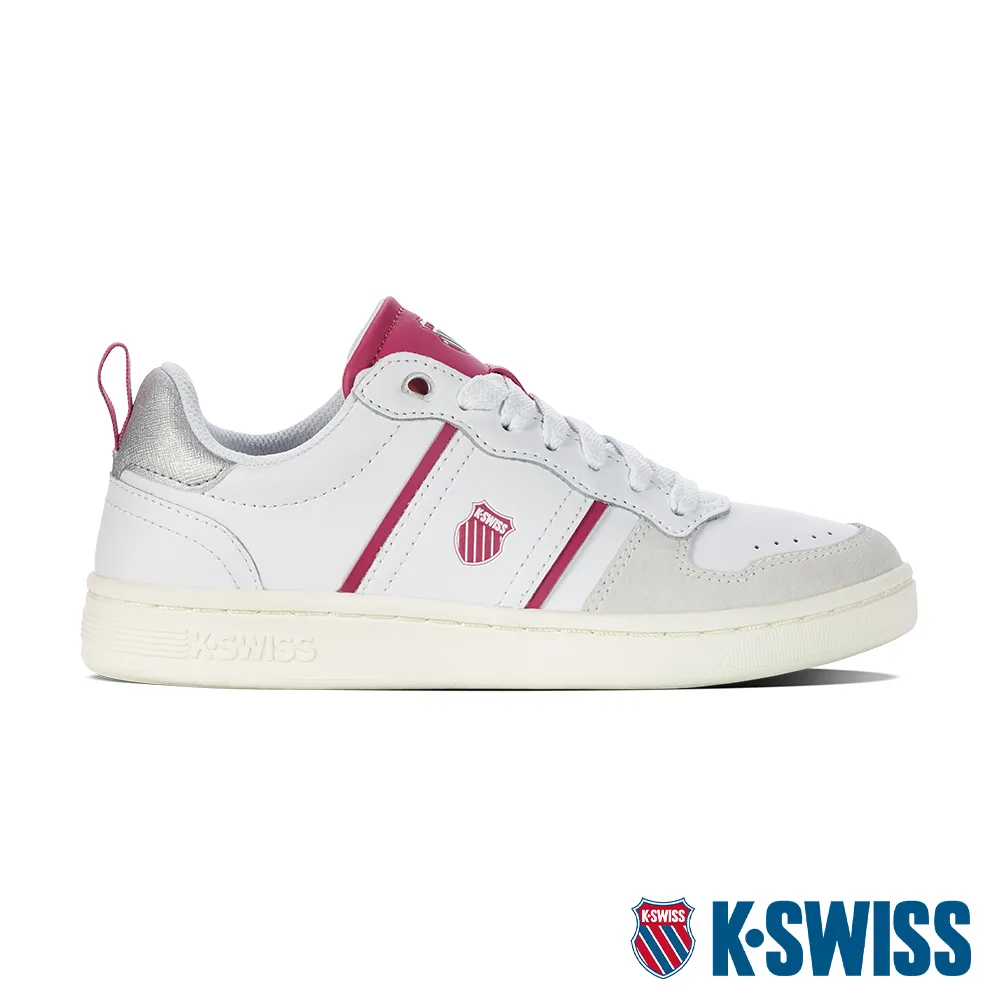 K-SWISS Match Pro LTH時尚運動鞋-男-白/藍/紅 歷史價格詳細信息