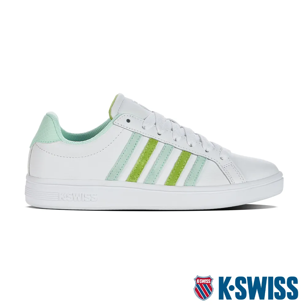 K-swiss COURT TIEBREAK 黑白色 皮革 休閒鞋 男款 B3806【新竹皇家07011-938】 歷史價格詳細信息