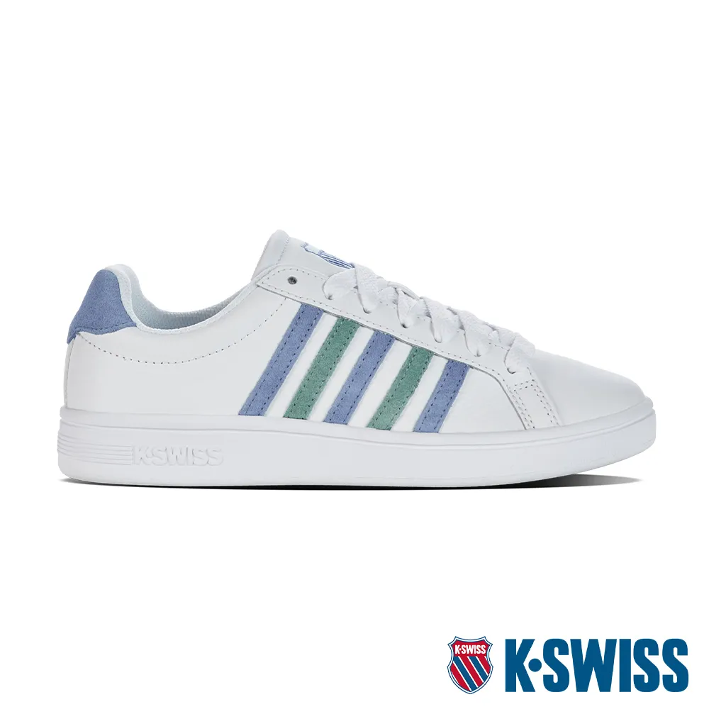 K-swiss COURT TIEBREAK 黑白色 皮革 休閒鞋 男款 B3806【新竹皇家07011-938】 歷史價格詳細信息
