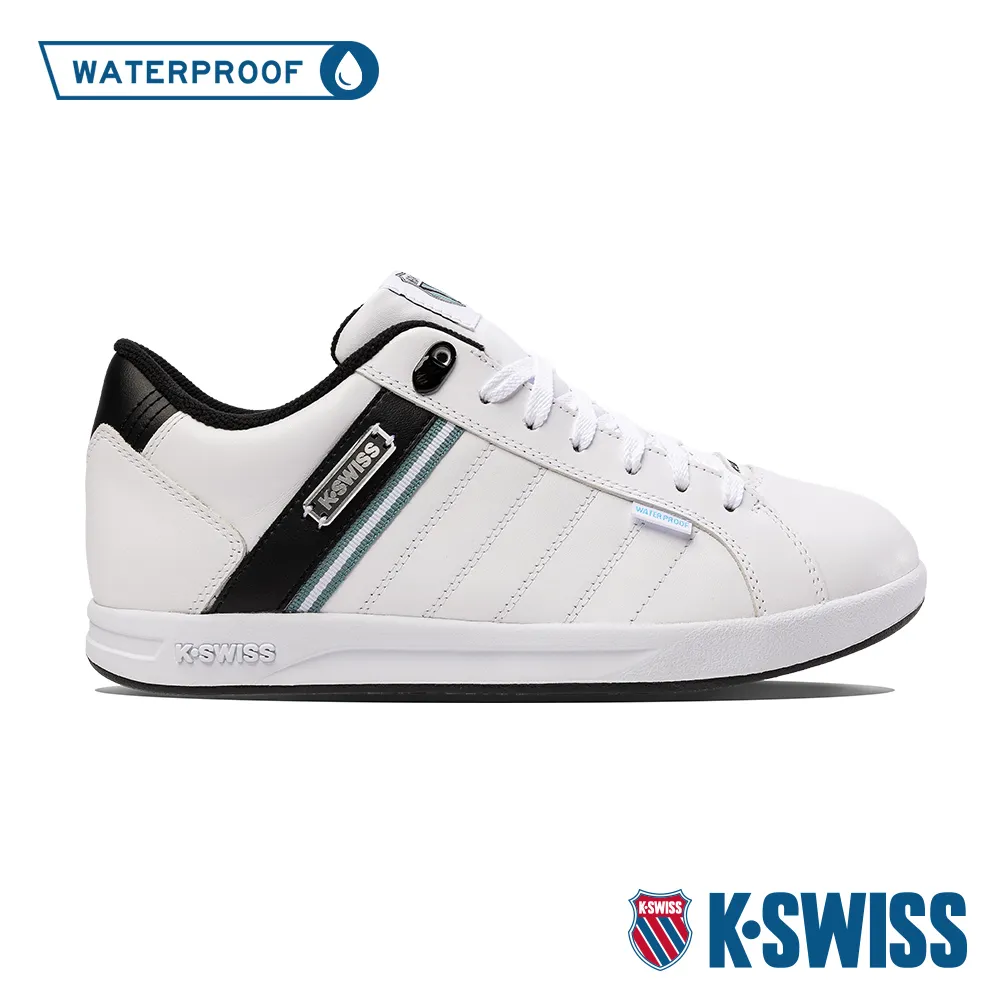 K-SWISS Lundahl WP防水運動鞋-男-黑 歷史價格詳細信息
