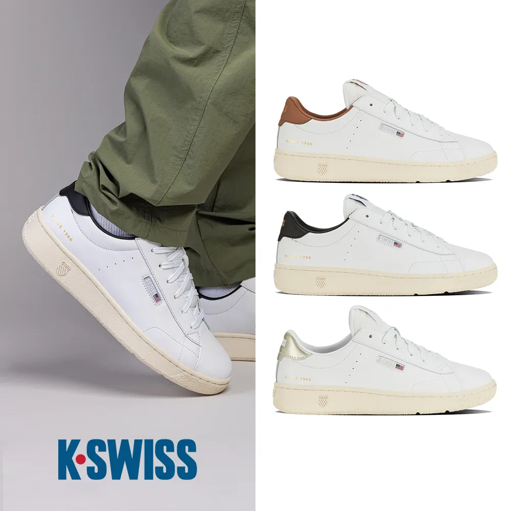 K-SWISS Slammklub CC時尚運動鞋-女-白/玫瑰粉 歷史價格詳細信息