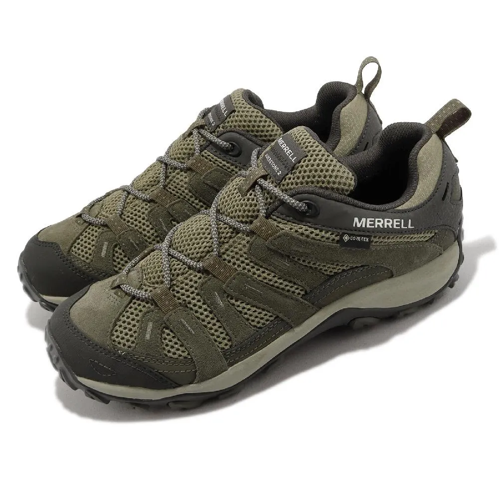 Merrell 登山鞋 Alverstone GTX 防水 戶外鞋 紫紅 卡其 女鞋 低筒 【ACS】 ML036842 歷史價格詳細信息