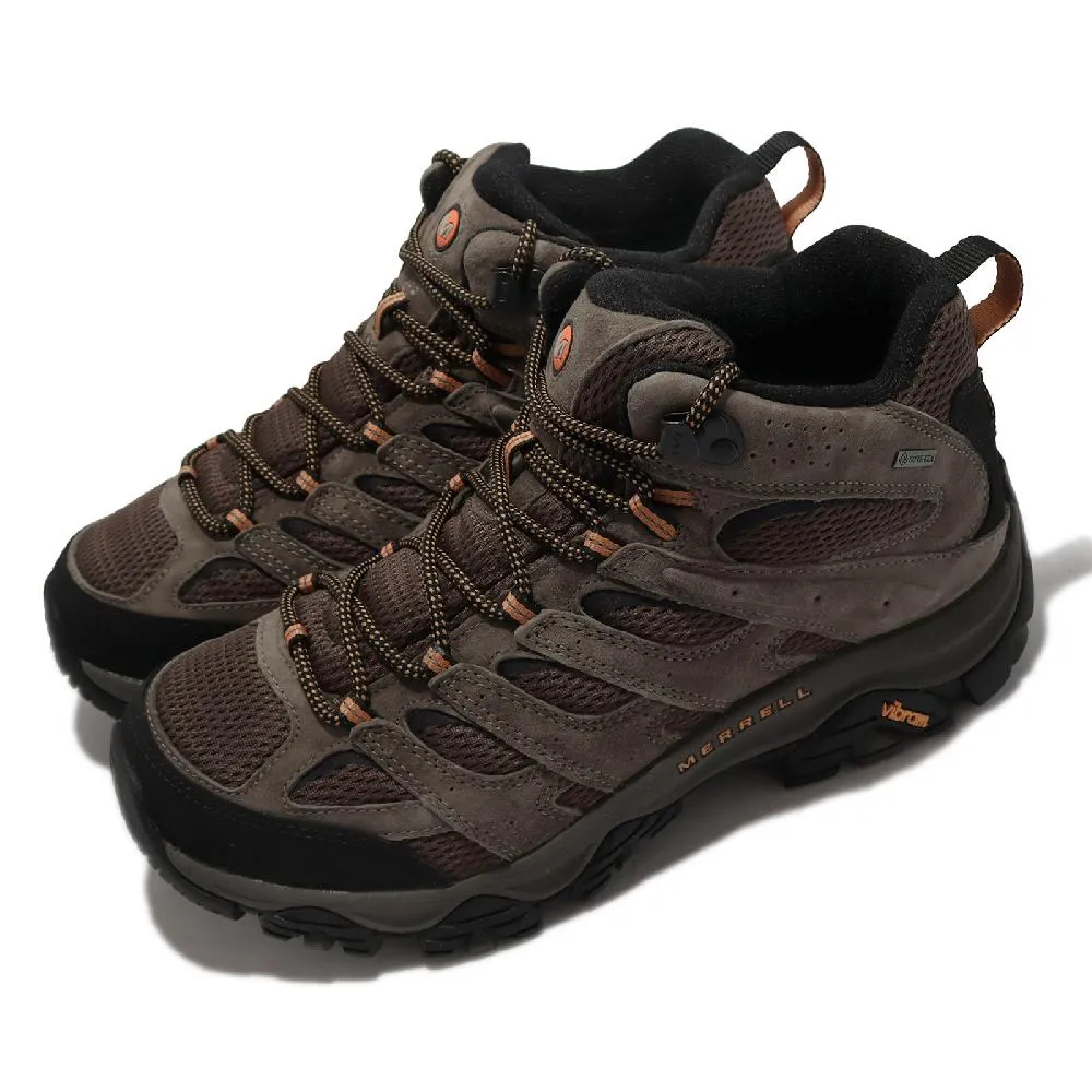 Merrell Moab 3 Mid GTX 防水 登山鞋 戶外 黃金大底 中筒 女鞋 灰棕 灰 黑 【ACS】 歷史價格詳細信息