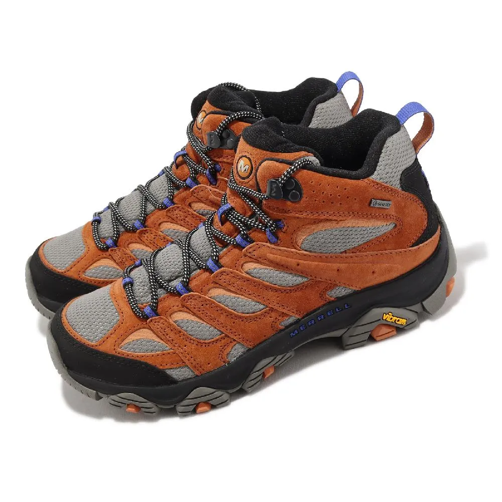 Merrell 登山鞋 Moab 3 Mid GTX 橘 灰紫 防水 反光 戶外機能 男鞋 【ACS】 ML037271 歷史價格詳細信息