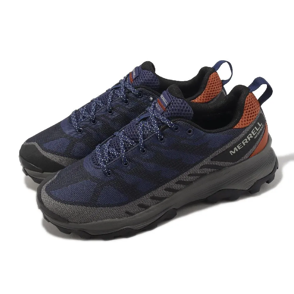 Merrell 邁樂 戶外鞋 Speed ECO WP 防水鞋面 男鞋 深藍 郊山 越野 登山 健行 ML037437 歷史價格詳細信息