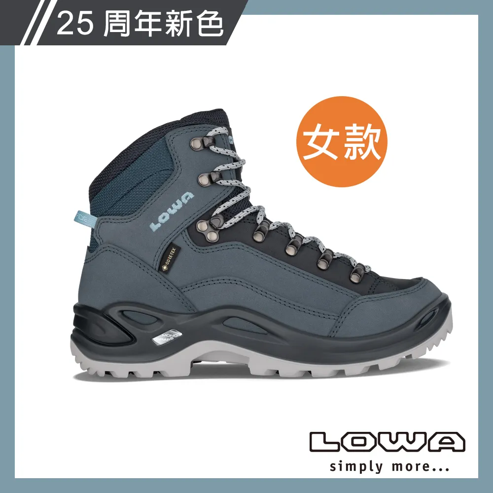 LOWA Renegade GTX Mid 女款 中筒防水登山鞋 寬楦 LW520917 0464 向陽黃 台灣山岳系列 歷史價格詳細信息
