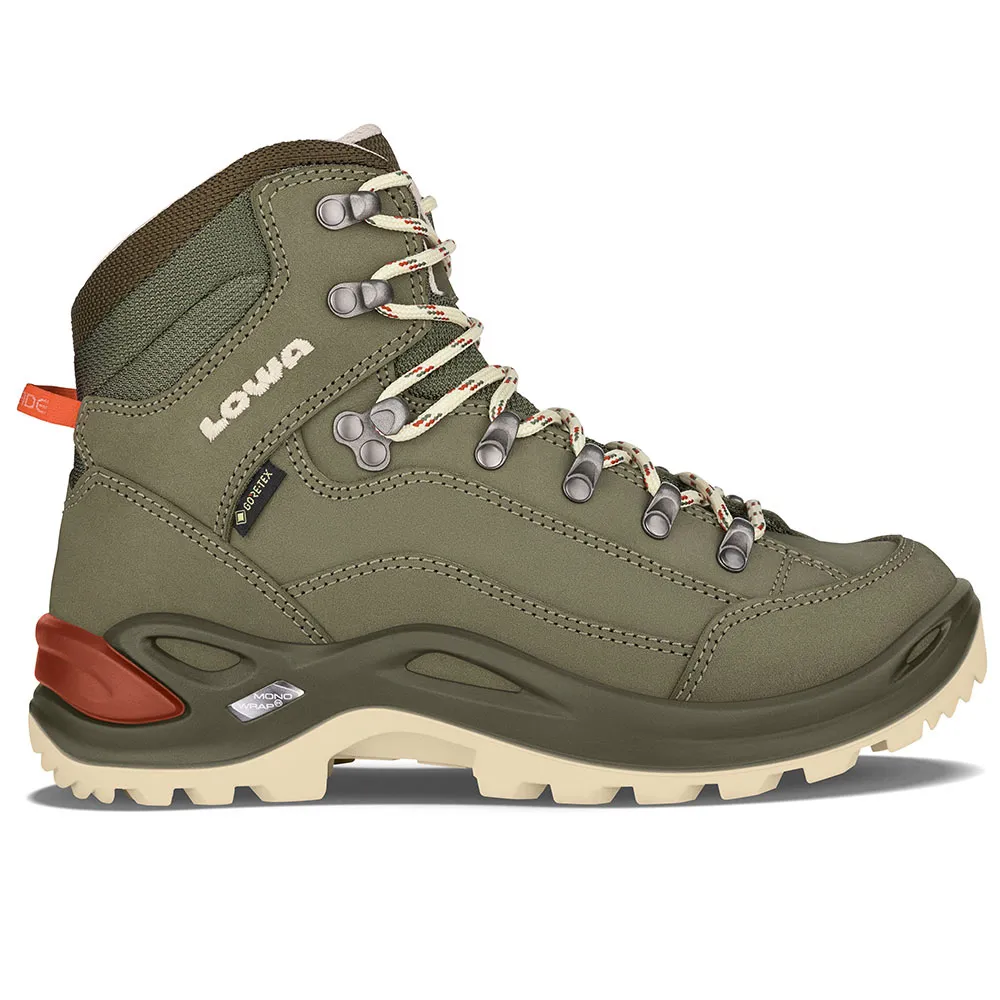 女 中筒多功能健行鞋 RENEGADE GTX MID Ws 灰綠/柑橙 歷史價格詳細信息