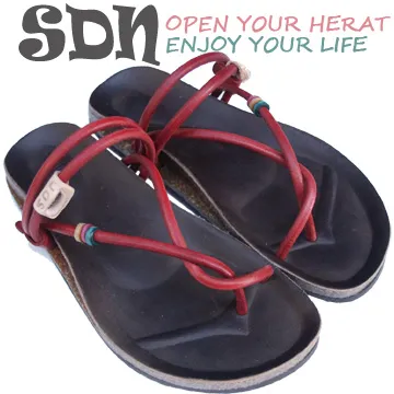 【SDN腳丫子手工鞋】 來自法國的麵包 個性拖鞋  酒紅色 歷史價格詳細信息