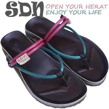 【SDN腳丫子手工鞋】 來自法國的麵包 個性拖鞋  酒紅色 歷史價格詳細信息