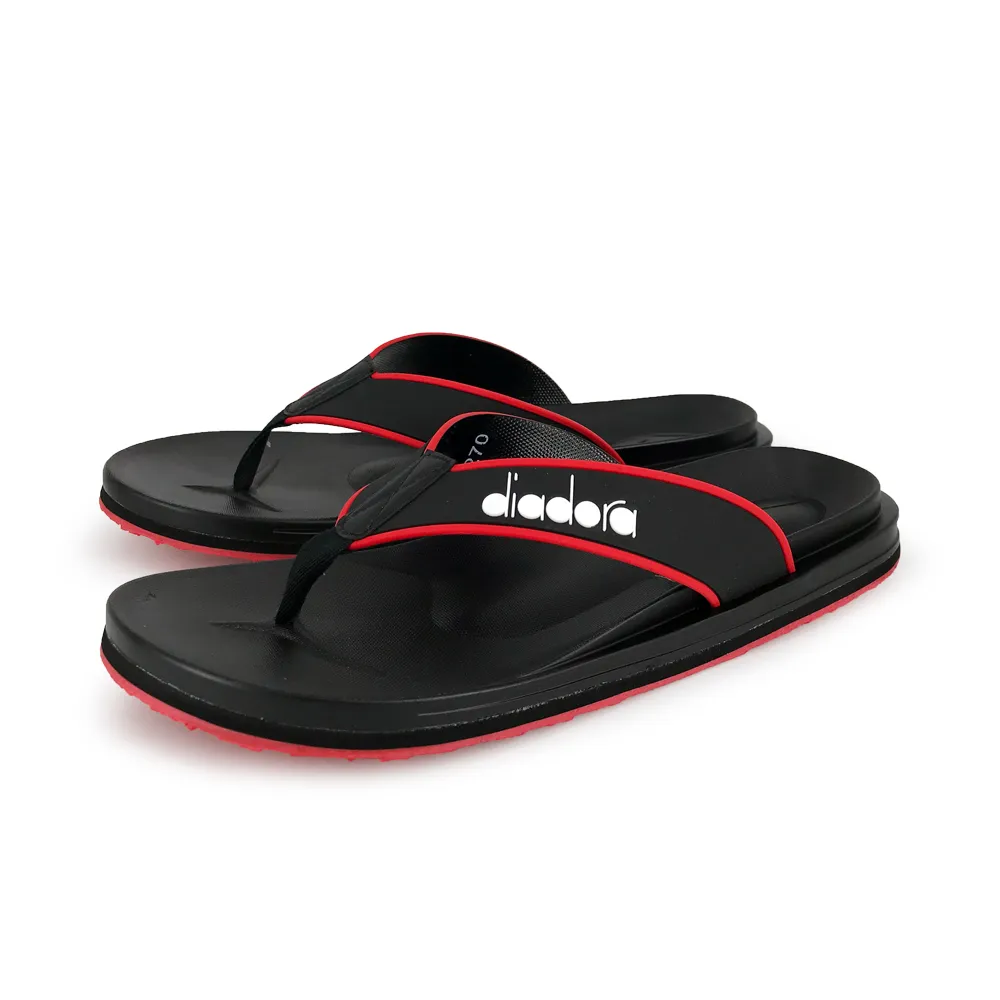 DIADORA 字樣厚底拖鞋 黑 DA31702 女鞋 歷史價格詳細信息