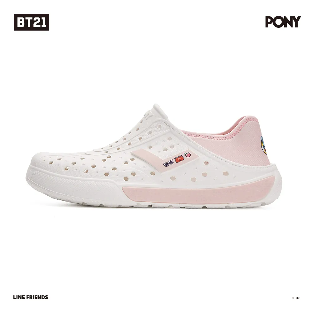 【PONY】BT21特別款 女 防水 拖鞋 洞洞鞋 雨鞋 水鞋 露營生活- 森林米( ENJOY) 歷史價格詳細信息