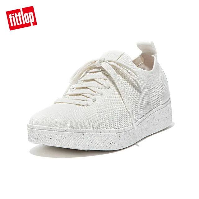 【FitFlop】RALLY e01 MULTI-KNIT TRAINERS 運動風繫帶休閒鞋-女(奶油色) 歷史價格詳細信息