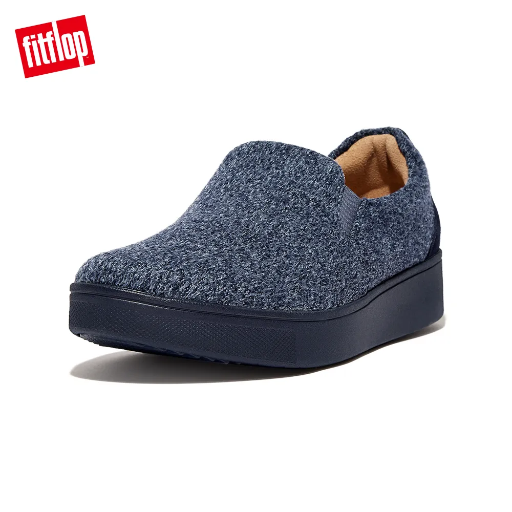 【FitFlop】RALLY SLIP-ON SNEAKERS 易穿脫時尚休閒鞋-女(米色) 歷史價格詳細信息