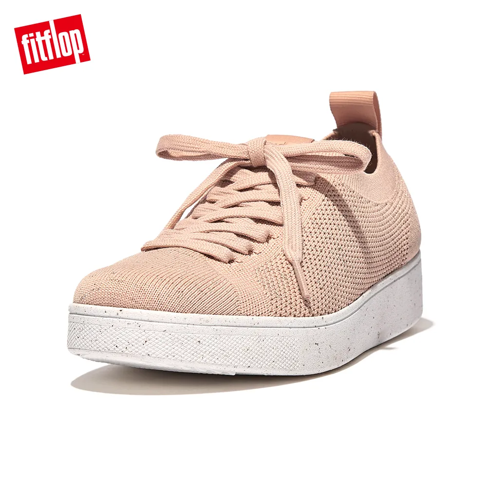 【FitFlop】RALLY e01 MULTI-KNIT TRAINERS 運動風繫帶休閒鞋-女(奶油色) 歷史價格詳細信息