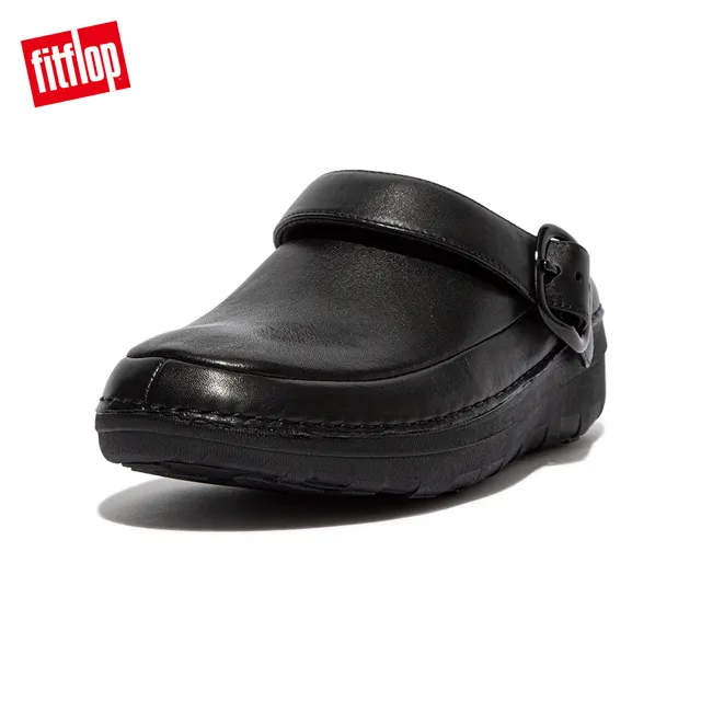 【FitFlop】GOGH PRO SUPERLIGHT可調式後帶木屐鞋穆勒鞋-女(黑色) 歷史價格詳細信息