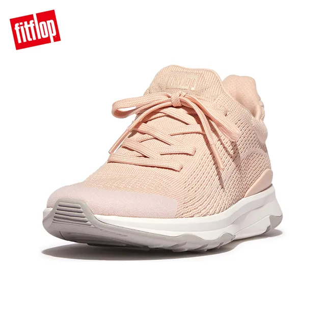 【FitFlop】VITAMIN FFX KNIT SPORTS SNEAKERS 繫帶升級版運動鞋-女(玫瑰色) 歷史價格詳細信息