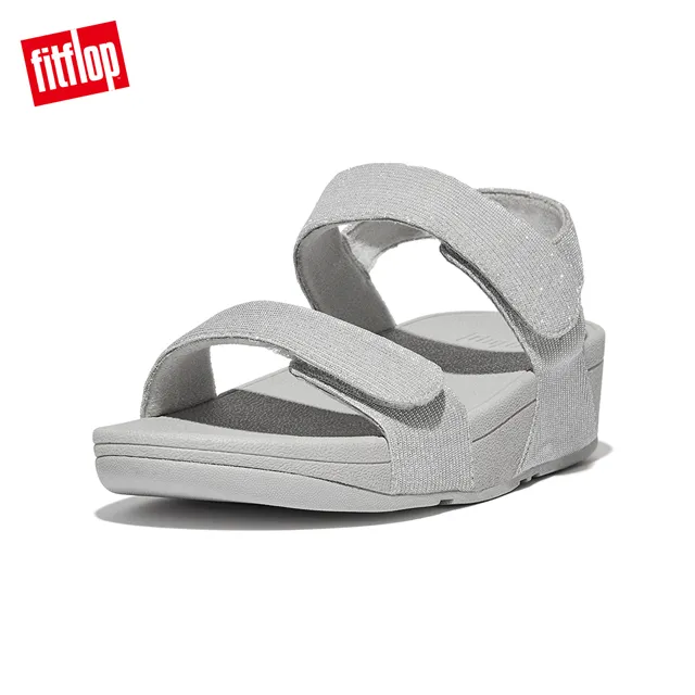 【FitFlop】LULU ADJUSTABLE SHIMMERLUX BACK-STRAP SANDALS 亮粉可調整式後帶涼鞋-女(玫瑰金) 歷史價格詳細信息