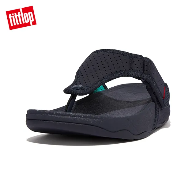 【FitFlop】TRAKK II經典可調式皮革夾腳涼鞋-男(拿鐵米色) 歷史價格詳細信息