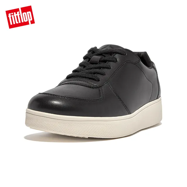 【FitFlop】RALLY LEATHER/SUEDE PANEL SNEAKERS時上百搭繫帶休閒鞋-女(都會白/玫瑰鹽) 歷史價格詳細信息