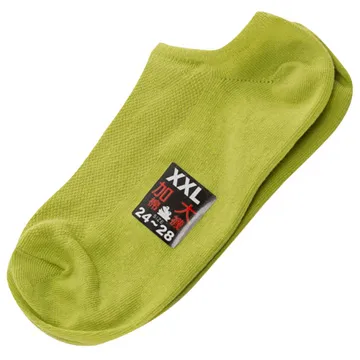 【KEROPPA】可諾帕網狀造型加大女船襪x4雙C97001-X芥末綠 歷史價格詳細信息