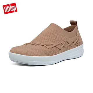 【FitFlop】CORSETTED KNIT BALLERINAS 易穿脫舒適休閒娃娃鞋-女(都會白) 歷史價格詳細信息