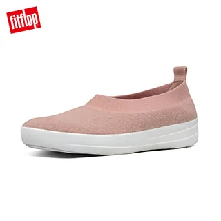 【FitFlop】COMFFKNIT BALLERINAS 易穿脫舒適休閒娃鞋-女(裸膚粉) 歷史價格詳細信息