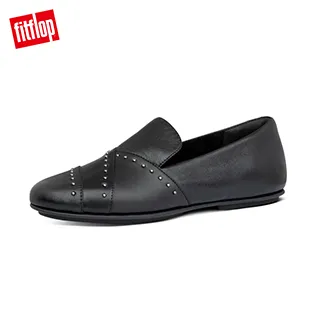 【FitFlop】ANGELINA MICROSTUD LOAFERS 拼接時尚樂福鞋-女(靚黑色) 歷史價格詳細信息