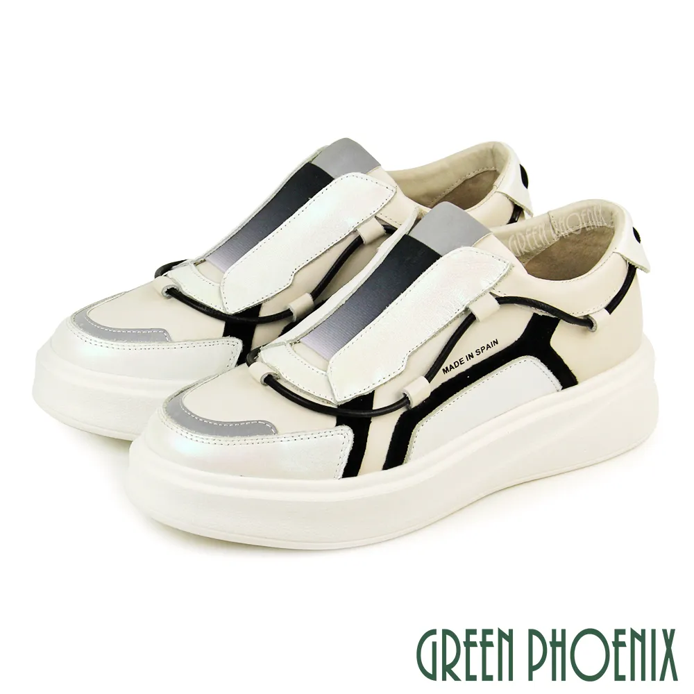 【GREEN PHOENIX 波兒德】線條感綁帶全真皮平底學生鞋/女學生鞋U38-29092 歷史價格詳細信息