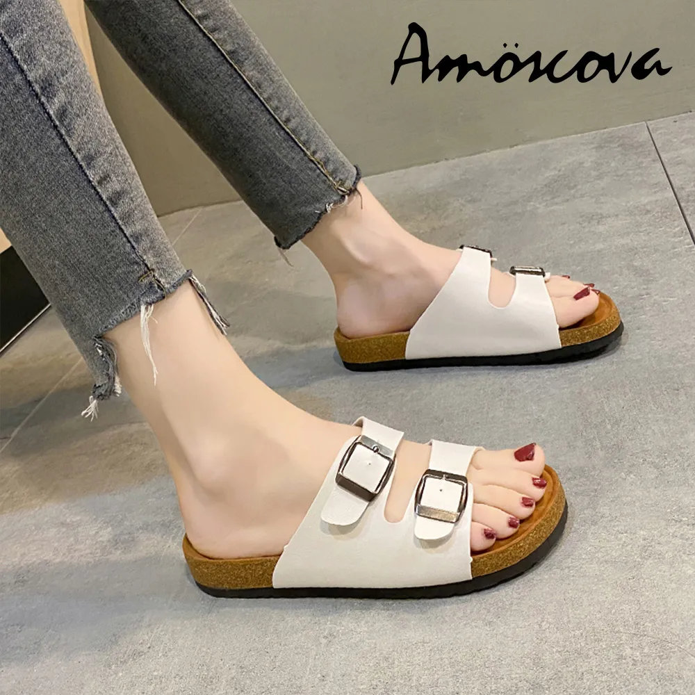 【Amoscova】厚底涼拖鞋 休閒涼鞋 女鞋 涼鞋(1688)-綠色 歷史價格詳細信息