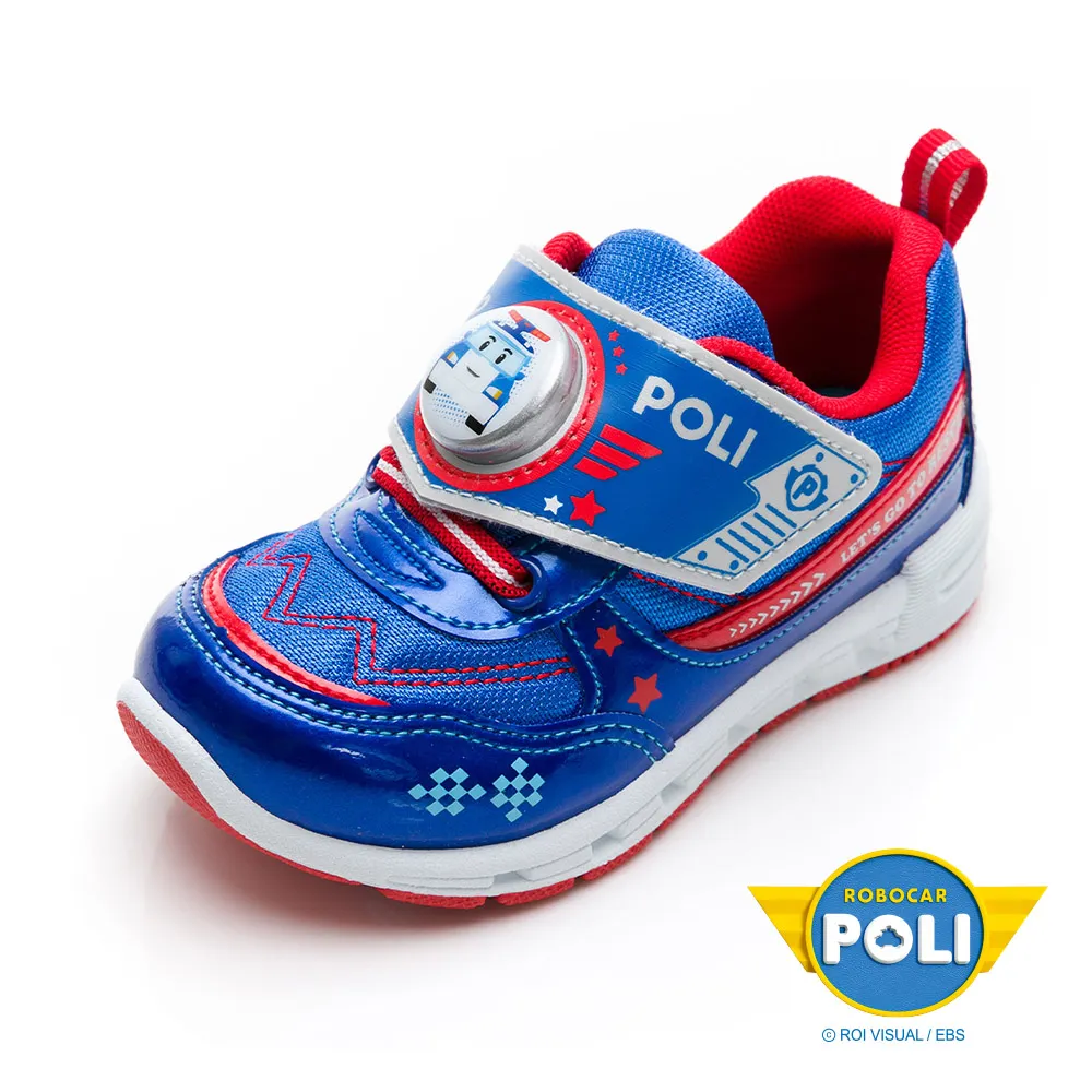 【POLI 波力】童鞋 波力 電燈運動鞋/透氣 排汗 減壓 輕量 台灣製 藍(POKX46126) 歷史價格詳細信息