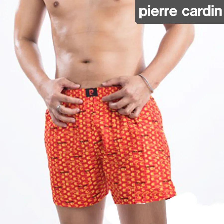 【pierre cardin 皮爾卡登】針織印花開襟平口褲 歷史價格詳細信息