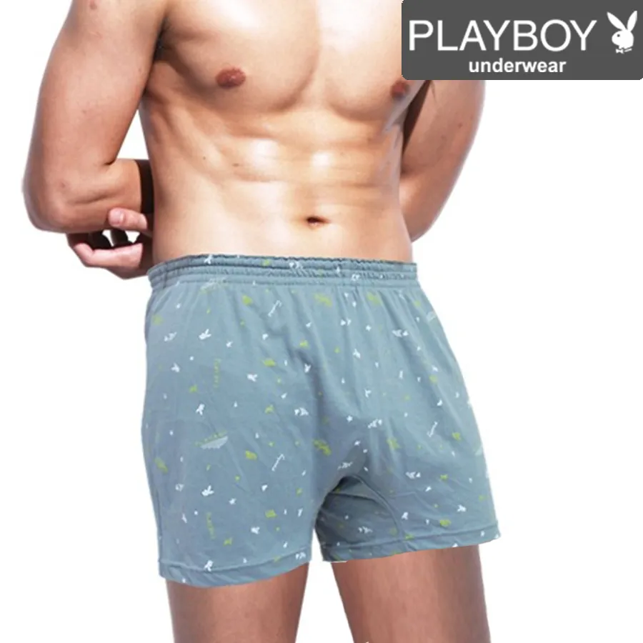 PLAYBOY 時尚印花平織四角褲-單件 歷史價格詳細信息