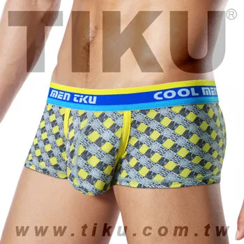 TIKU 梯酷 ~ 雅格-超彈貼身三角男內褲(GB1153)-藍灰 歷史價格詳細信息