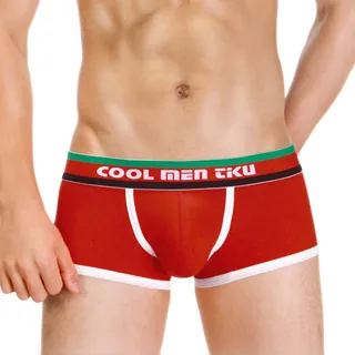 TIKU 梯酷 ~ 陽光男孩 柔棉質平口男內褲 - 綠 (QC1228) 歷史價格詳細信息