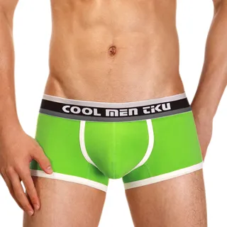 TIKU 梯酷 ~ 陽光男孩 柔棉質平口男內褲 - 綠 (QC1228) 價格比較,價格查詢,歷史價格詳細信息