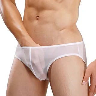 TIKU 梯酷 ~ 猛男呼吸款 全透明網料三角男內褲 -紅色 (RN1766) M~3XL 歷史價格詳細信息