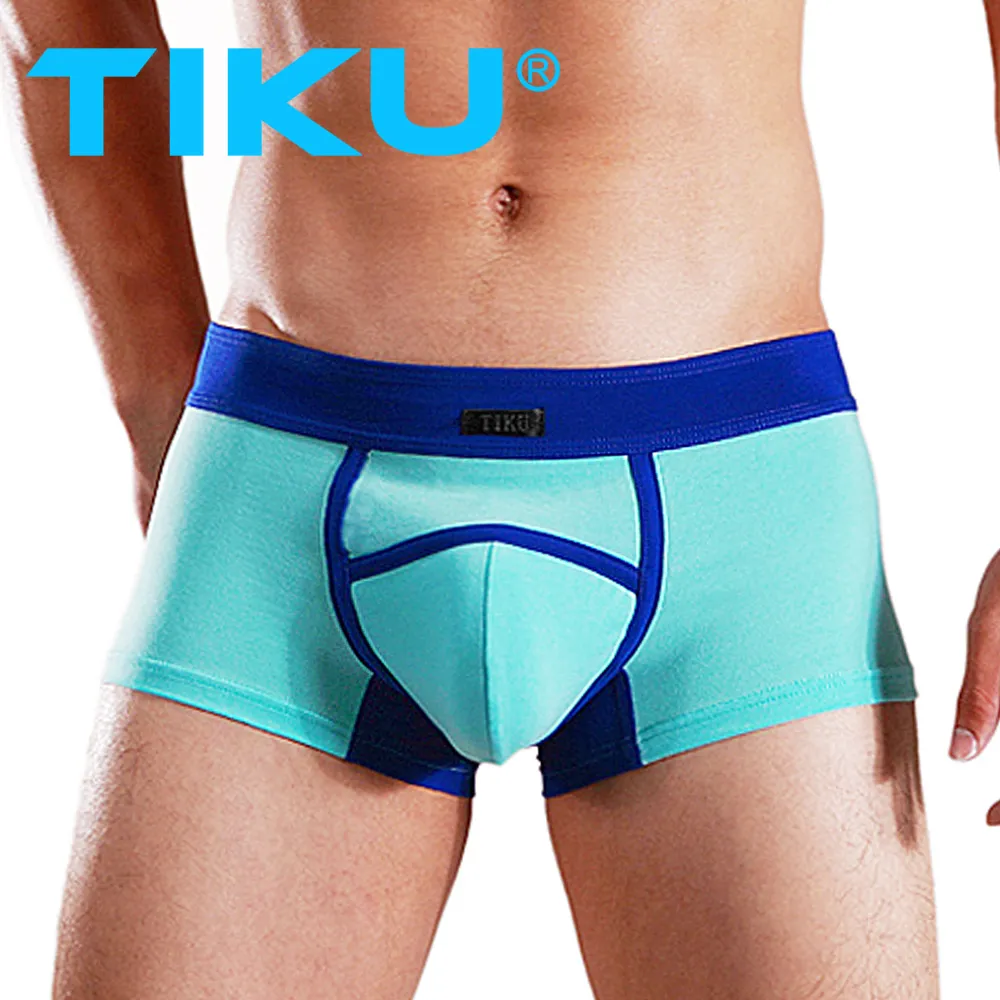 TIKU 梯酷 男士藍色大圓圈  舒適纯棉低腰囊袋三角褲 歷史價格詳細信息