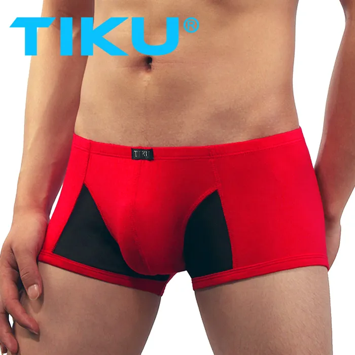 TIKU 梯酷 寬版激凸 平口褲 四角男內褲 平口男內褲-黑色(1015) 歷史價格詳細信息