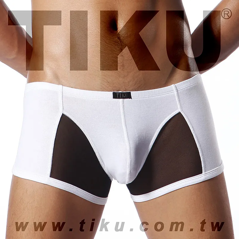 TIKU 梯酷 寬版激凸 平口褲 四角男內褲 平口男內褲-黑色(1015) 歷史價格詳細信息