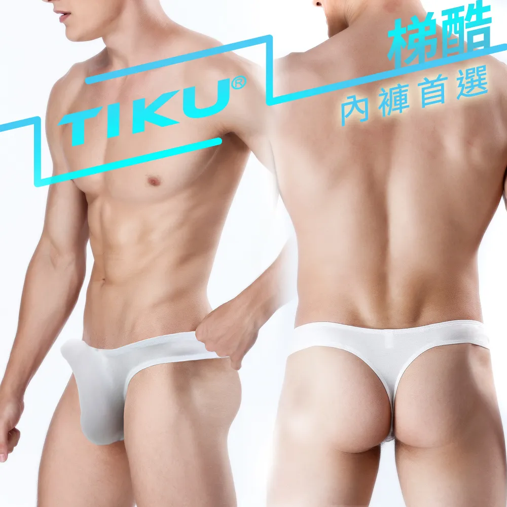 TIKU 梯酷 性感 凸立囊袋 冰絲 舒適透氣 男三角丁字男內褲 -紅色 (RP8002) 歷史價格詳細信息