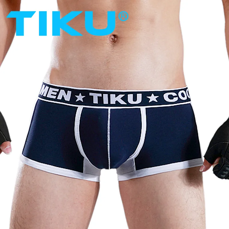 TIKU 梯酷 男士藍色大圓圈  舒適纯棉低腰囊袋三角褲 歷史價格詳細信息